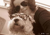 Ma�k. Un westie muy moderno.