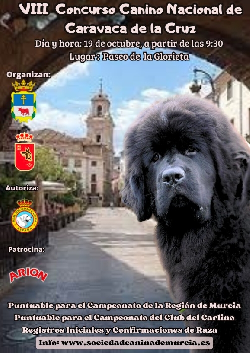 Contact: VIII CONCURSO CANINO NACIONAL DE CARAVACA DE LA CRUZ